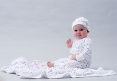 Organic Cotton Beanie - RIZ Lavender