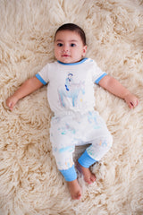 Organic Cotton Baby Pant -  Springtime Play