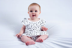 Organic Nappy Pant - RIZ Monochrome