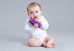 Organic Cotton Long Sleeve Bodysuit - RIZ Lavender