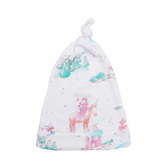 Organic Cotton Baby Beanie - Springtime Dream