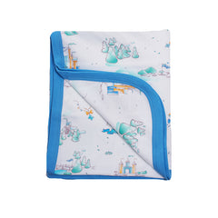 Organic Stroller Blanket  - Springtime Play