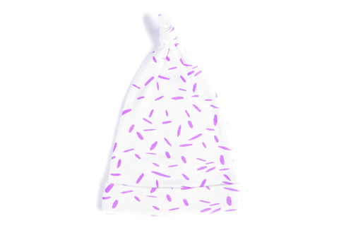 Organic Cotton Beanie - RIZ Lavender
