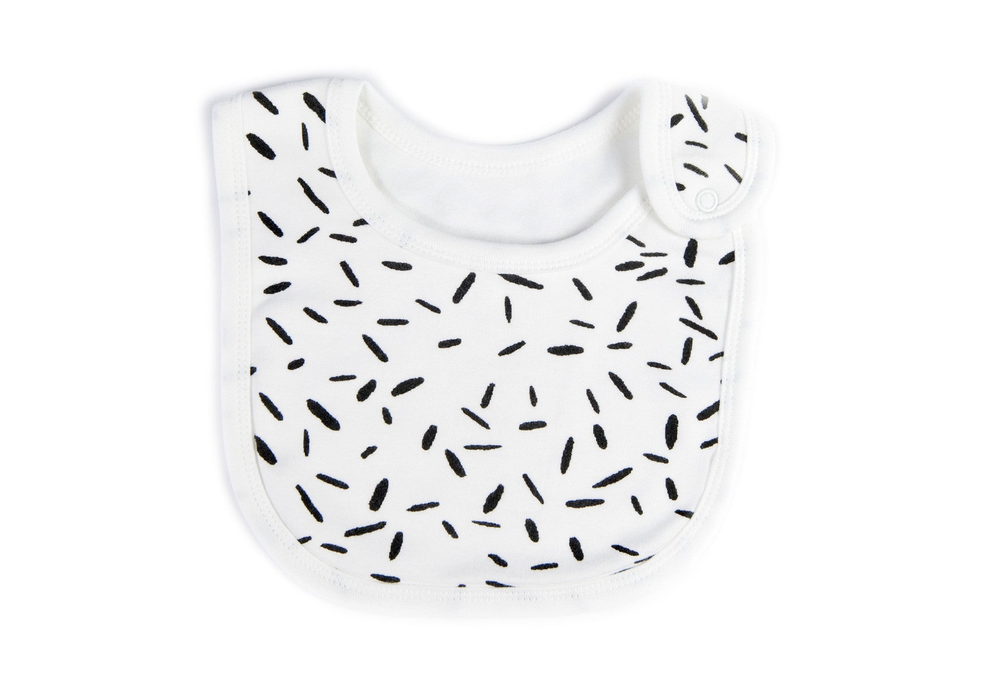 Organic Cotton Bib - RIZ Monochrome