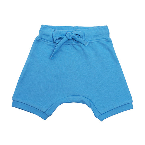 Organic Cotton Baby Shorts - Blue