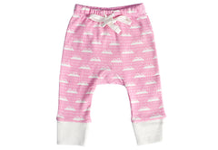 Organic Cotton Baby Pant -  SNOW MOUNTAIN CANDYPINK